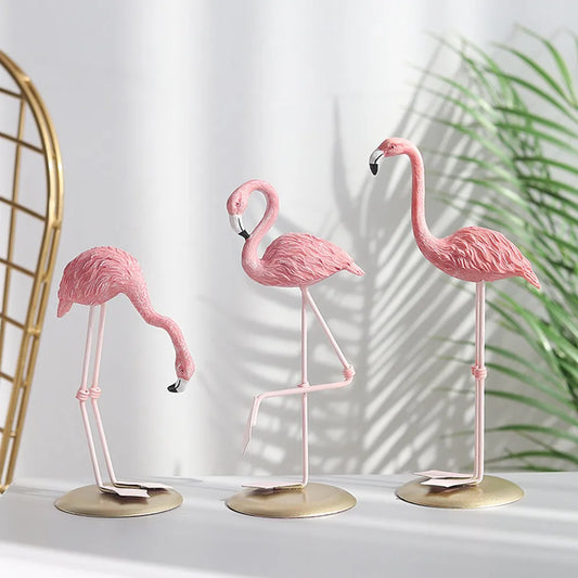 Flamingo Beeldje Scandinavische Stijl