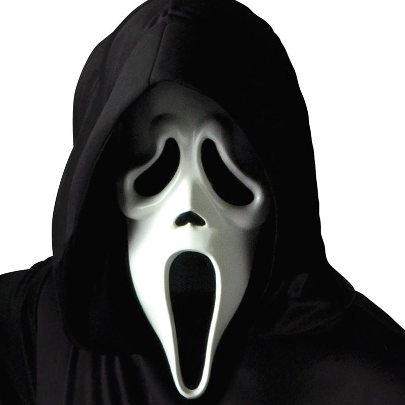 Halloween Volwassen Schreeuw Masker Ghostface Horror Kostuum - Iconisch en Angstaanjagend