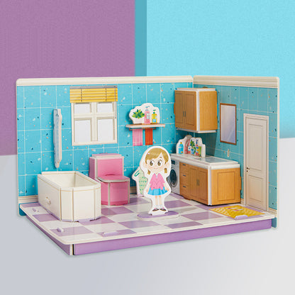 3D Doll House Puzzle