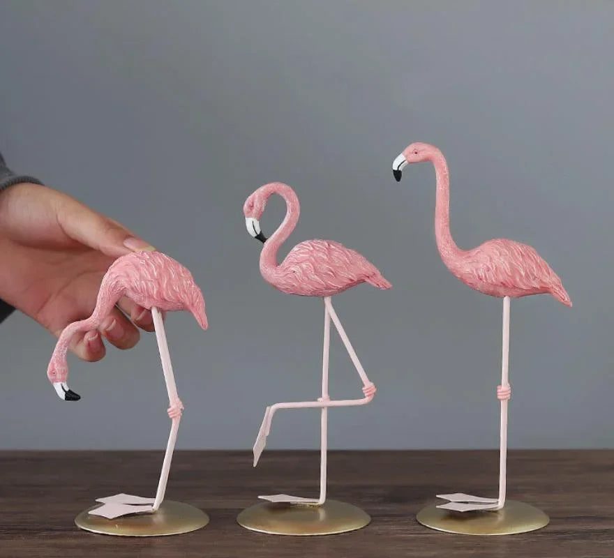 Flamingo Beeldje Scandinavische Stijl