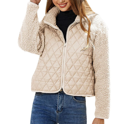 Women's Zipper Bomber Jacket