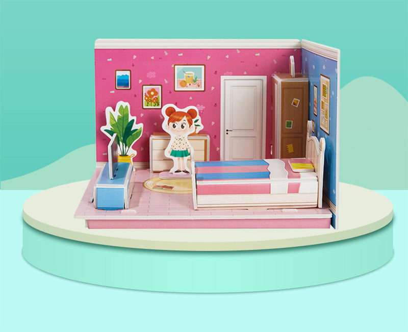 3D Doll House Puzzle