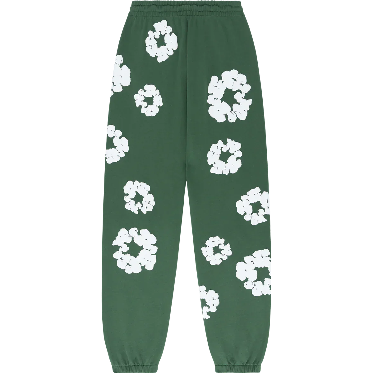 DE KATOENEN KROON SWEATBROEK GROEN