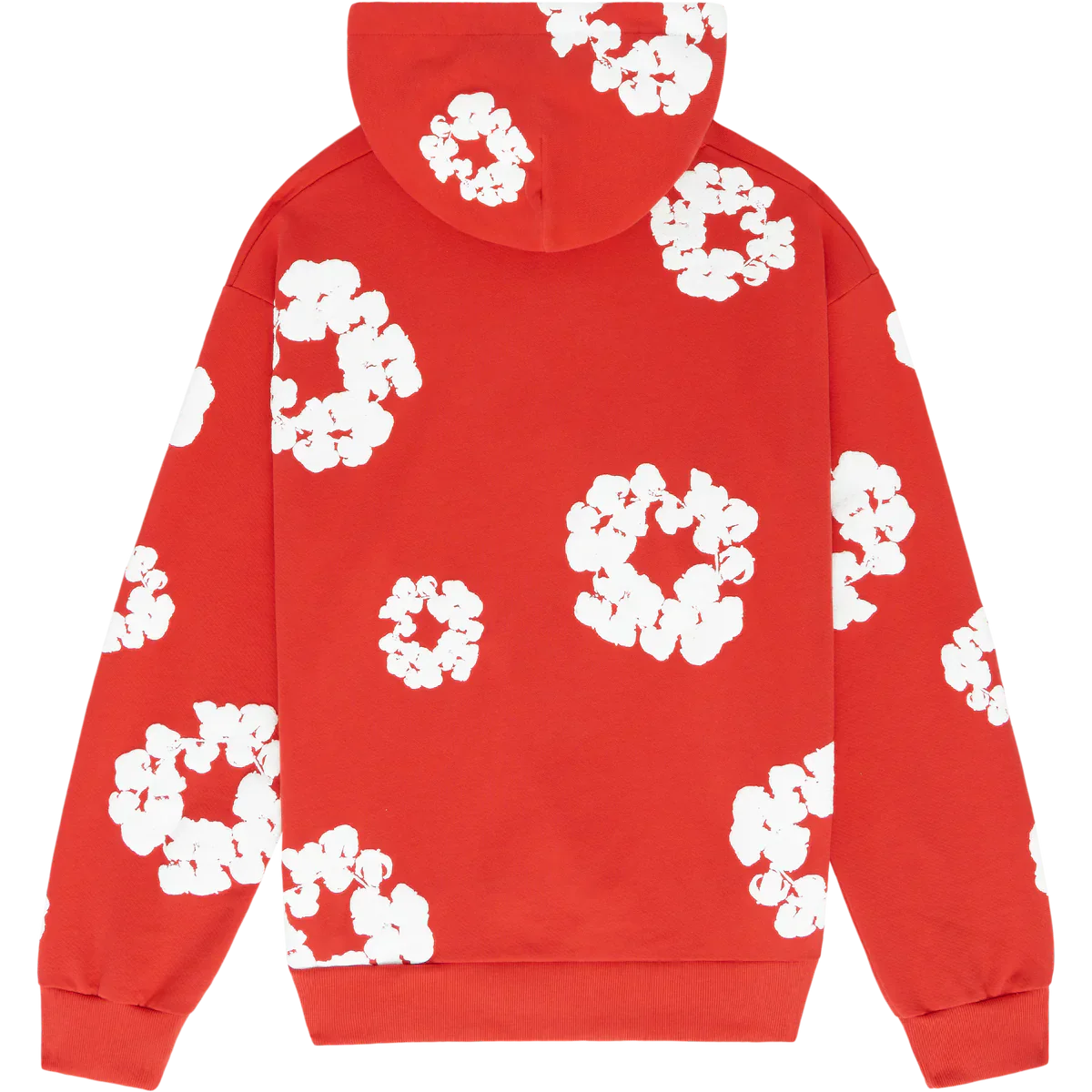 DE KATOENEN KROON HOODIE ROOD