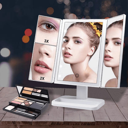 Trilight | Trifold Led Beauty Mirror