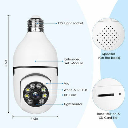 Wireless Rotate Surveillance Camera