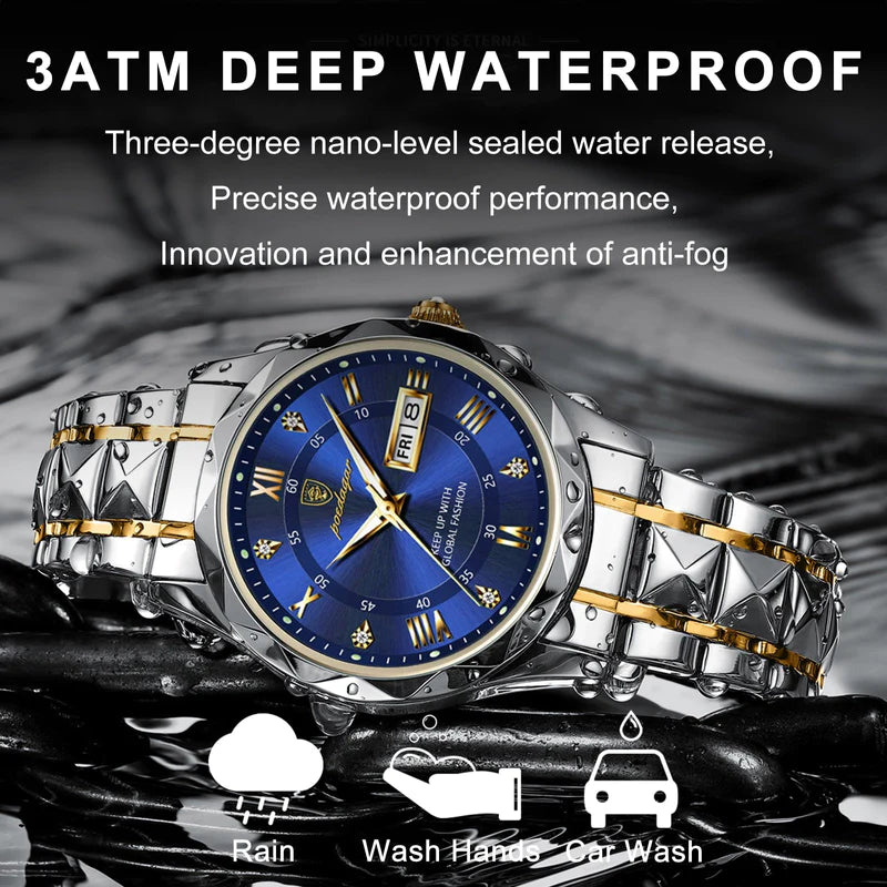 Luxurious Waterproof Watch