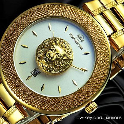 Men's Luxury Lion Head Watch