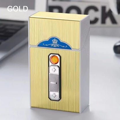 Rechargeable Cigarette Case Lighter