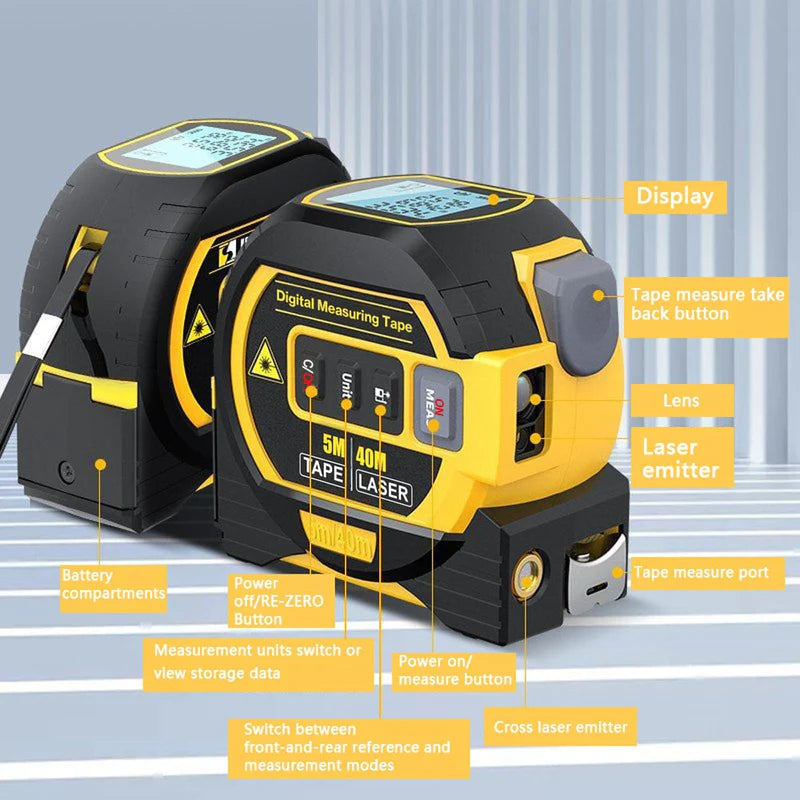 3-in-1 Laser Measure Pro