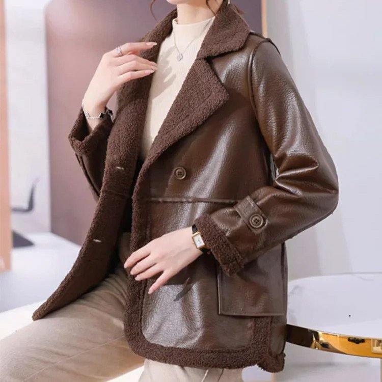 Women's Fashionable Leather Jacket