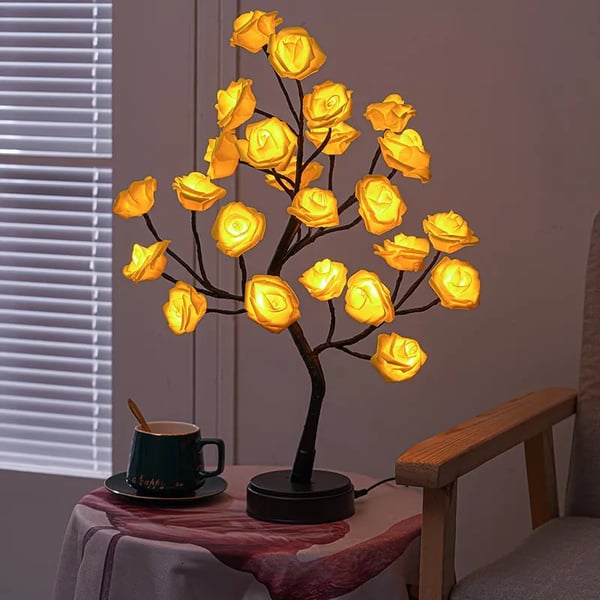 Rose Flower Tree Lamp