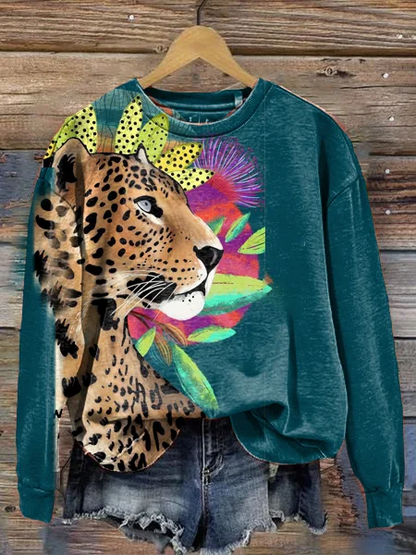 Animal Print Long Sleeve