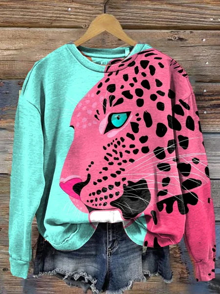 Animal Print Long Sleeve