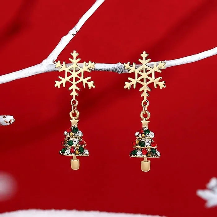 Boucles d'oreilles Noël