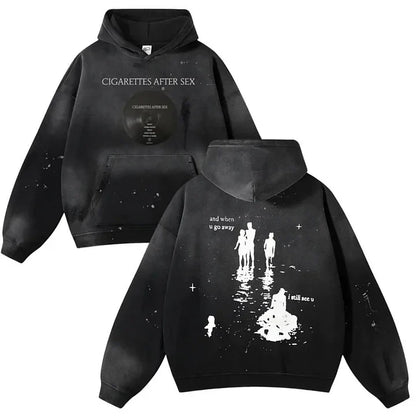 Unisex Rock Ster Comfort Hoodie Jas - Premium Katoenmix en Duurzaam