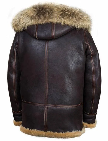 Men's Winter Fur Leather Coats