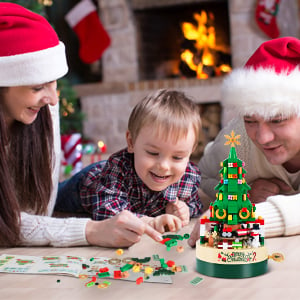 Arbre de Noël des blocs de construction