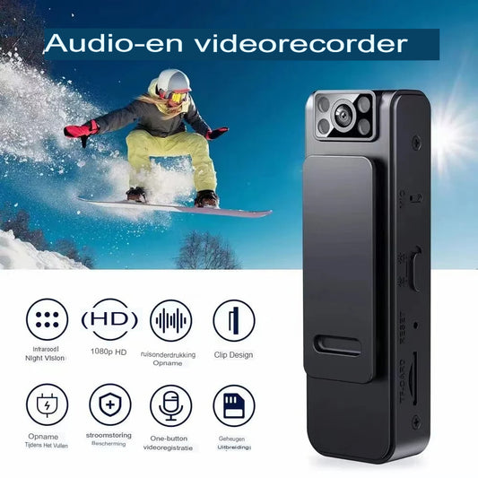 Mini HD Camera - Compacte, draagbare camera met hoge definitie