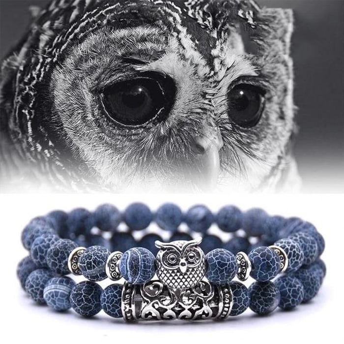Creative Owl Beaded armbånd