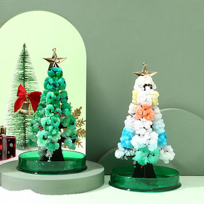 Magische Groeiende Kerstboom DIY Kit  - Groeiende Kristallen Kerstdecoratie