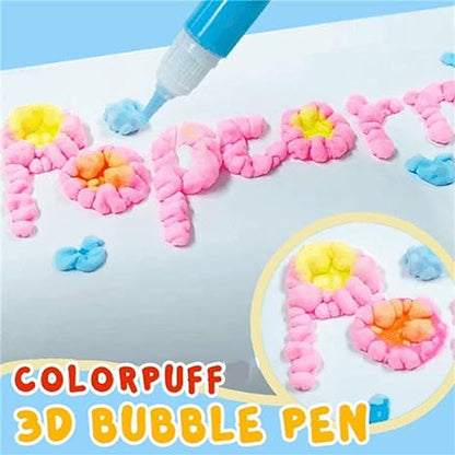3D magiske Colorpuff kuglepenne