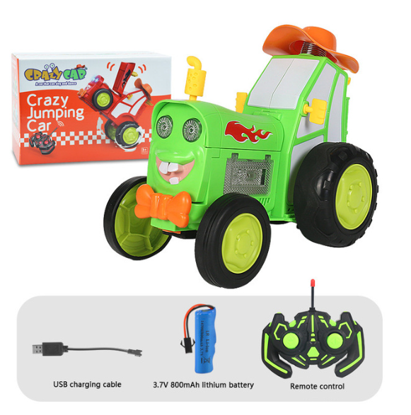 Springende RC-legetøjsbiler