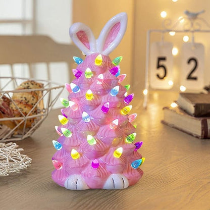 Ceramic Easter Bunny Tree