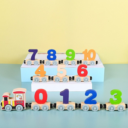 Magnetic Puzzle Train