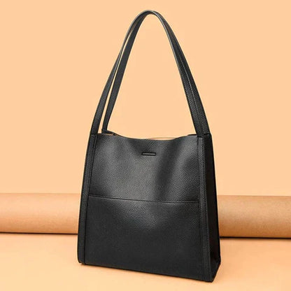 Bucket Leather Shoulder Bag