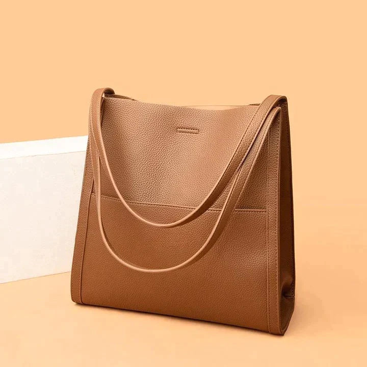 Bucket Leather Shoulder Bag