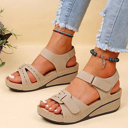 Women's Sandals Soft Bottom Wedge Heels
