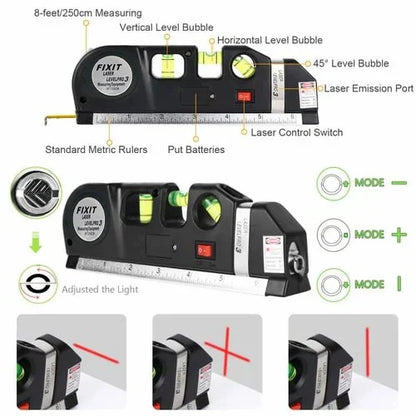 4 In 1 Laser Measuring Tool