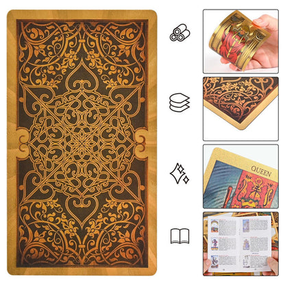 Tarot Gold Deck Karte