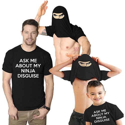 Ninja Disguise Flip T Shirt
