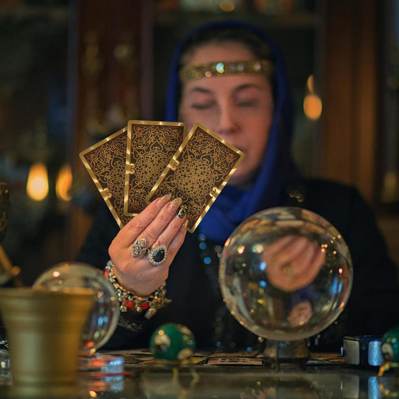 Tarot guld dækkort