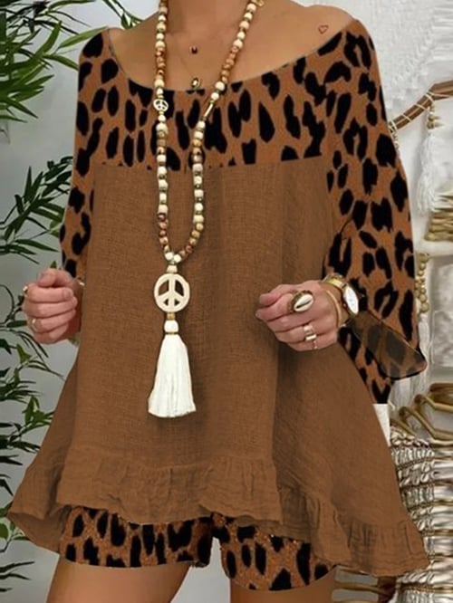 Women's Leopard Suits | Incl het broekje