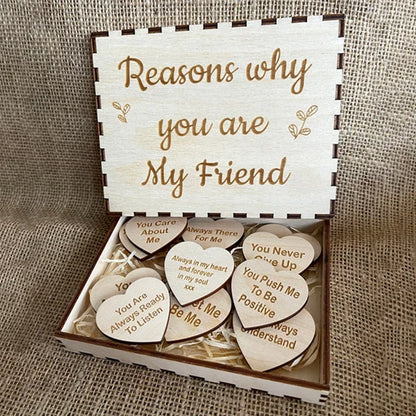 Unique Friendship Gift Wood