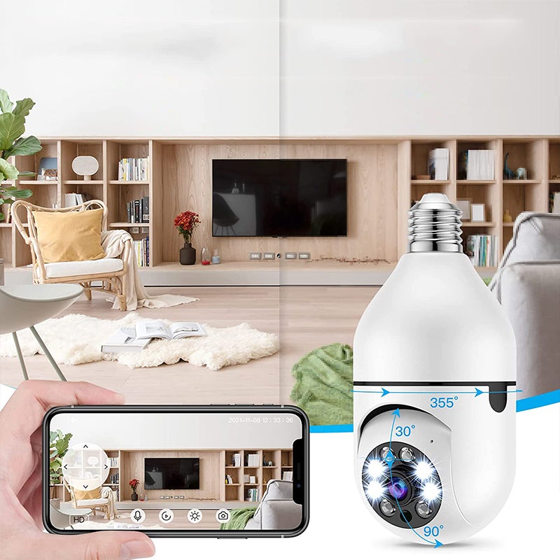 Multifunctional E27 Bulb Camera