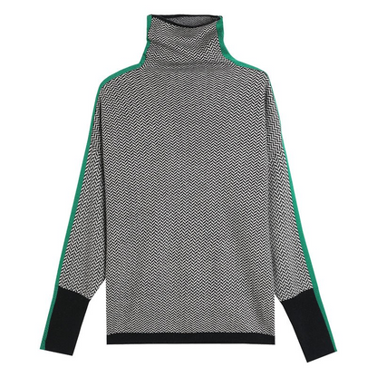 Women's Retro Turtleneck