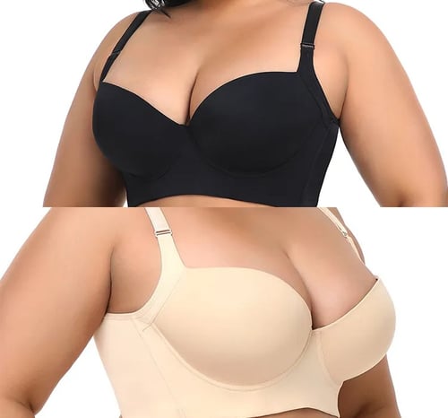 Plus Size Seamless Balconette Bra