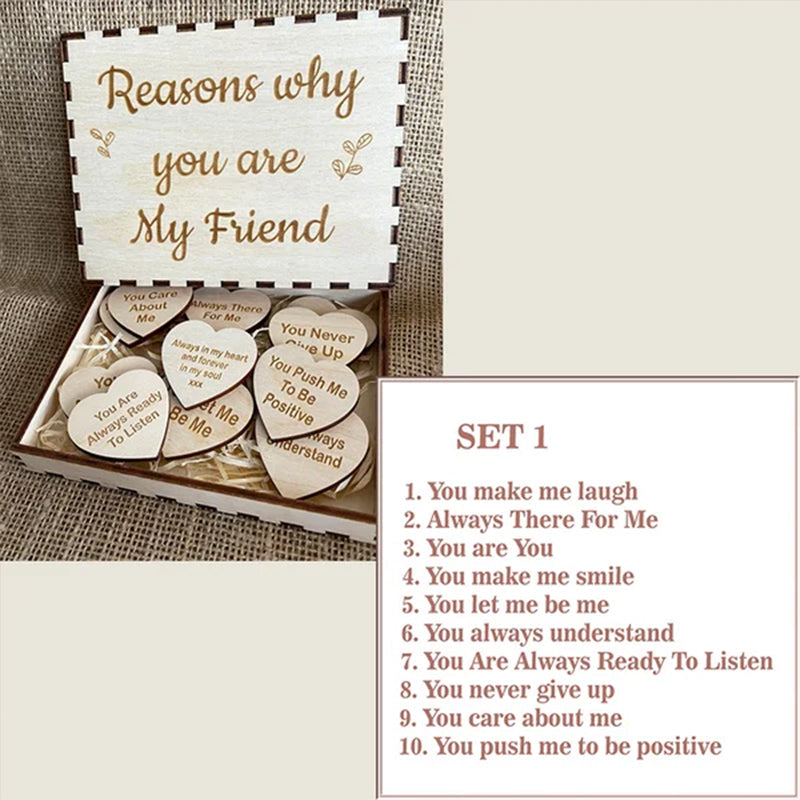 Unique Friendship Gift Wood