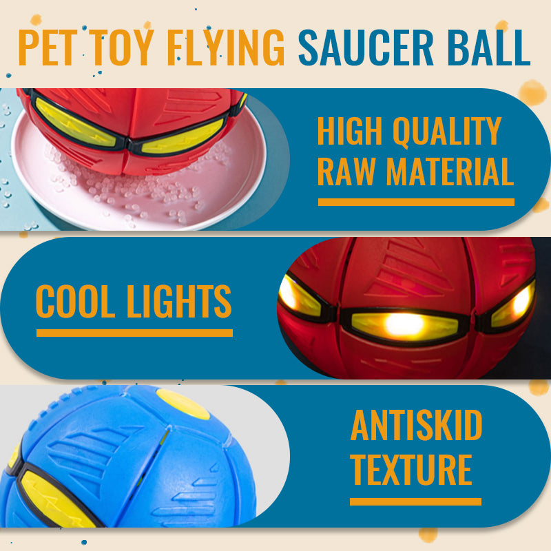 Flying Saucer Ball for Dog
