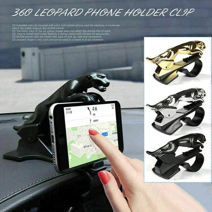 Leopard Car Phone Holder