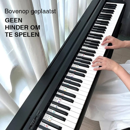 Handige Key Etiketten for Pianisten