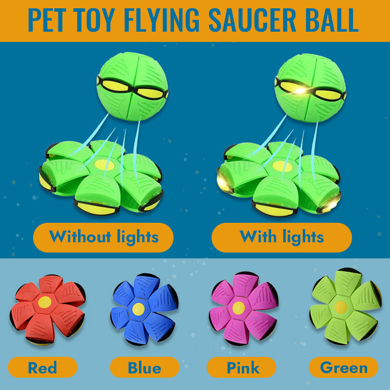 Flying Saucer Ball for Dog