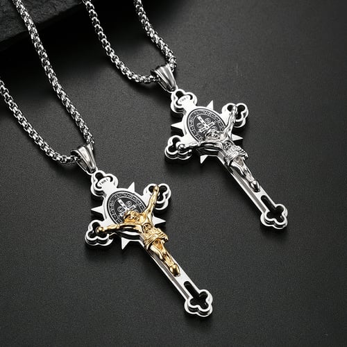 Jesus Cross Amulet Pendant