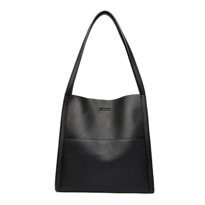 Bucket Leather Shoulder Bag