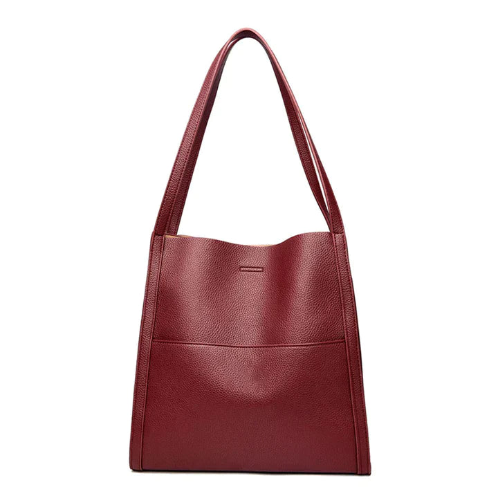 Bucket Leather Shoulder Bag