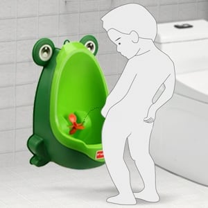 Frog Pee Training Boy Urinal